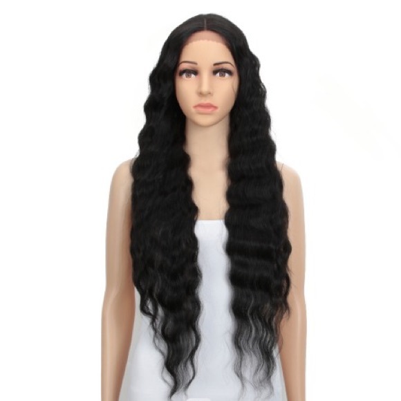 Lace front Synthetic Hair High Fiber Wigs #1, Grey, #2 - Picture 6 of 7